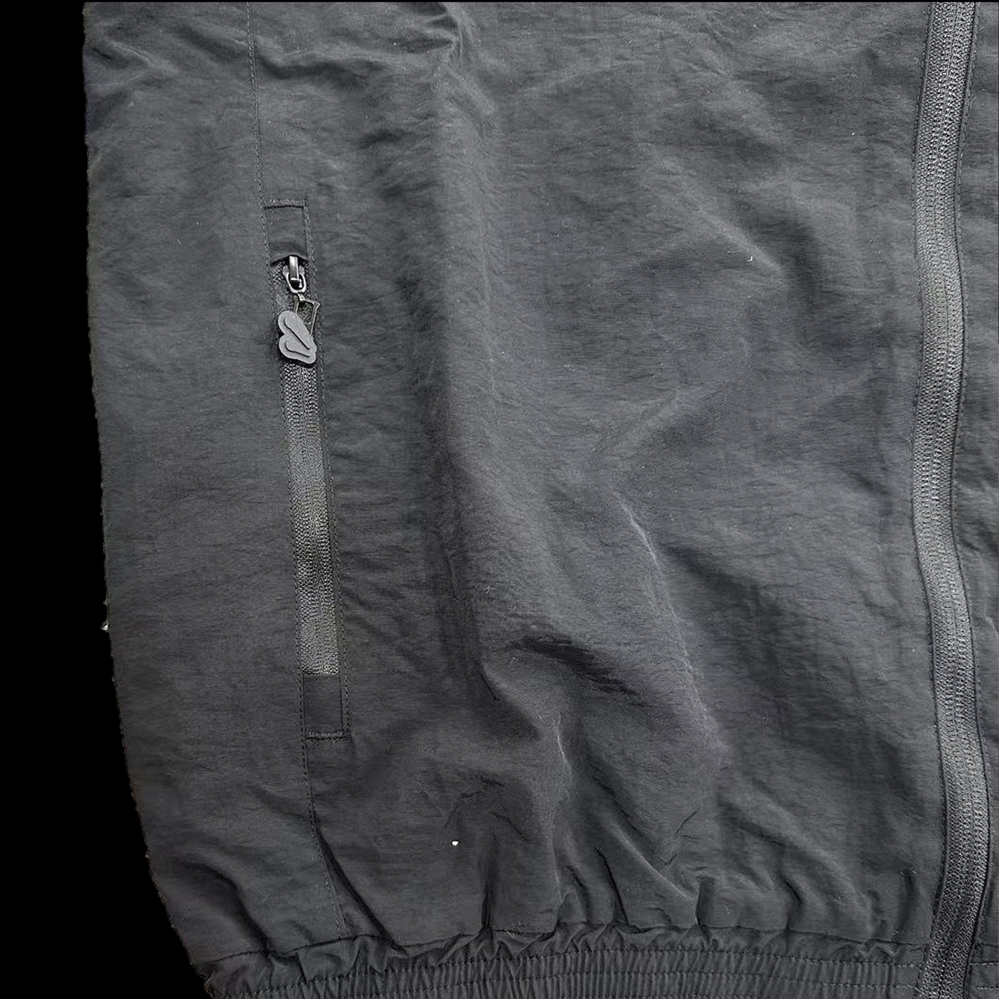 SYNA WORLD SHELL TRACKSUIT (BLACK/ORANGE)