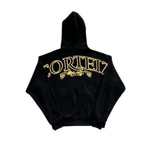 CORTIEZSUPERIOR ROYALE ZIP HOODIE (BLACK/YELLOW)
