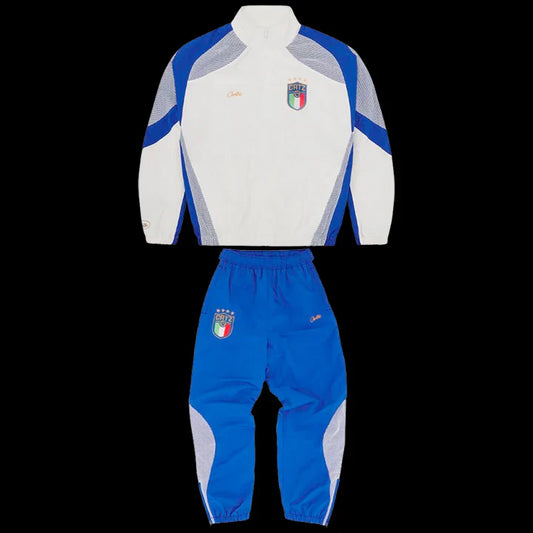 ITALIA OLYMPIC SHUKU TRACKSUIT (WHITE/BLUE)