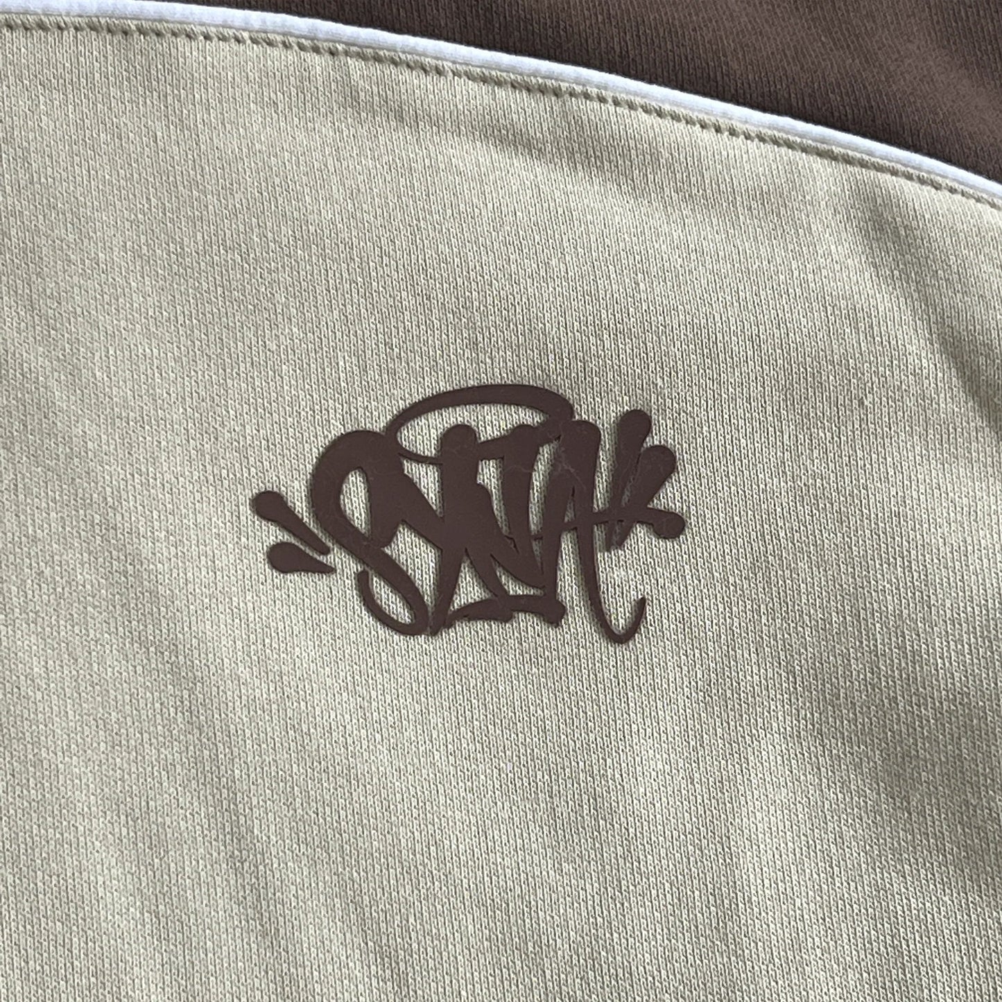 SYNA WORLD PIPE HOODIE & SHORT SET (BEIGE/BROWN)