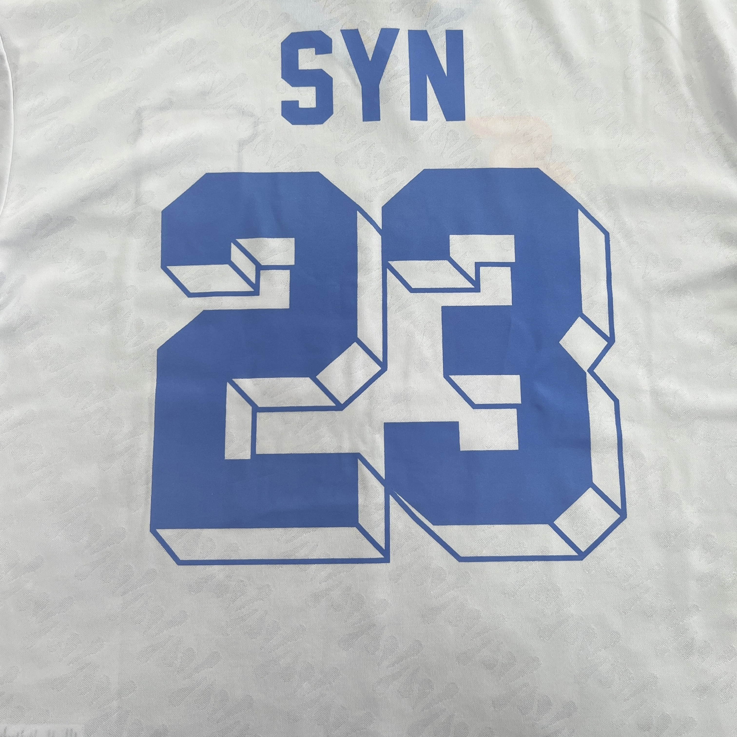 SYNA WORLD FOOTY JERSEY - (WHITE)