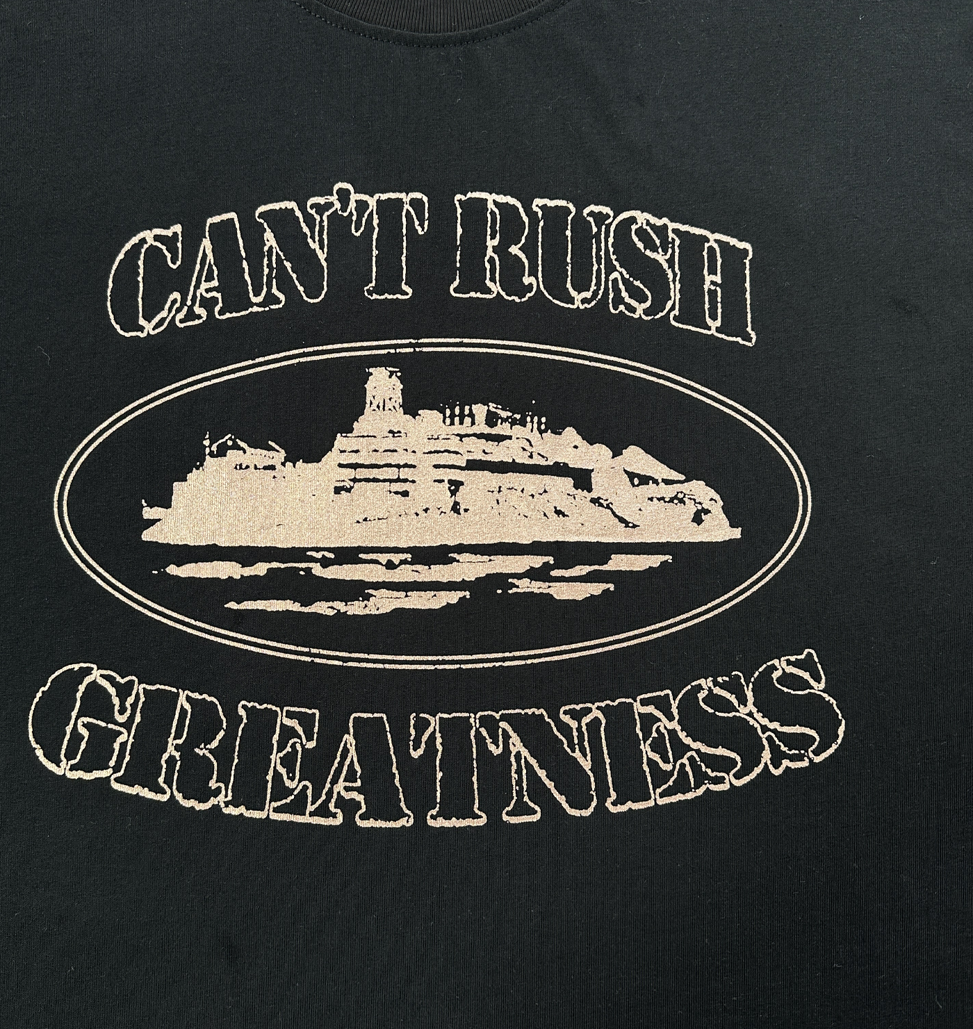 CORTEIZ X CENTRAL CEE CAN'T RUSH GREATNESS TEE
