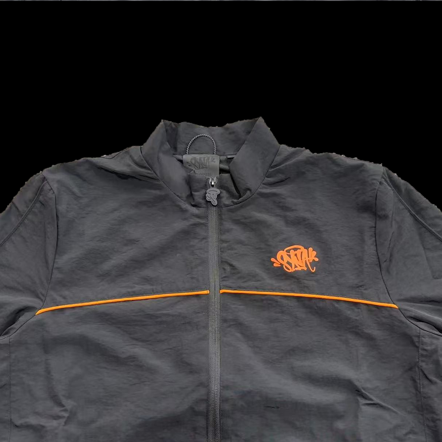 SYNA WORLD SHELL TRACKSUIT (BLACK/ORANGE)