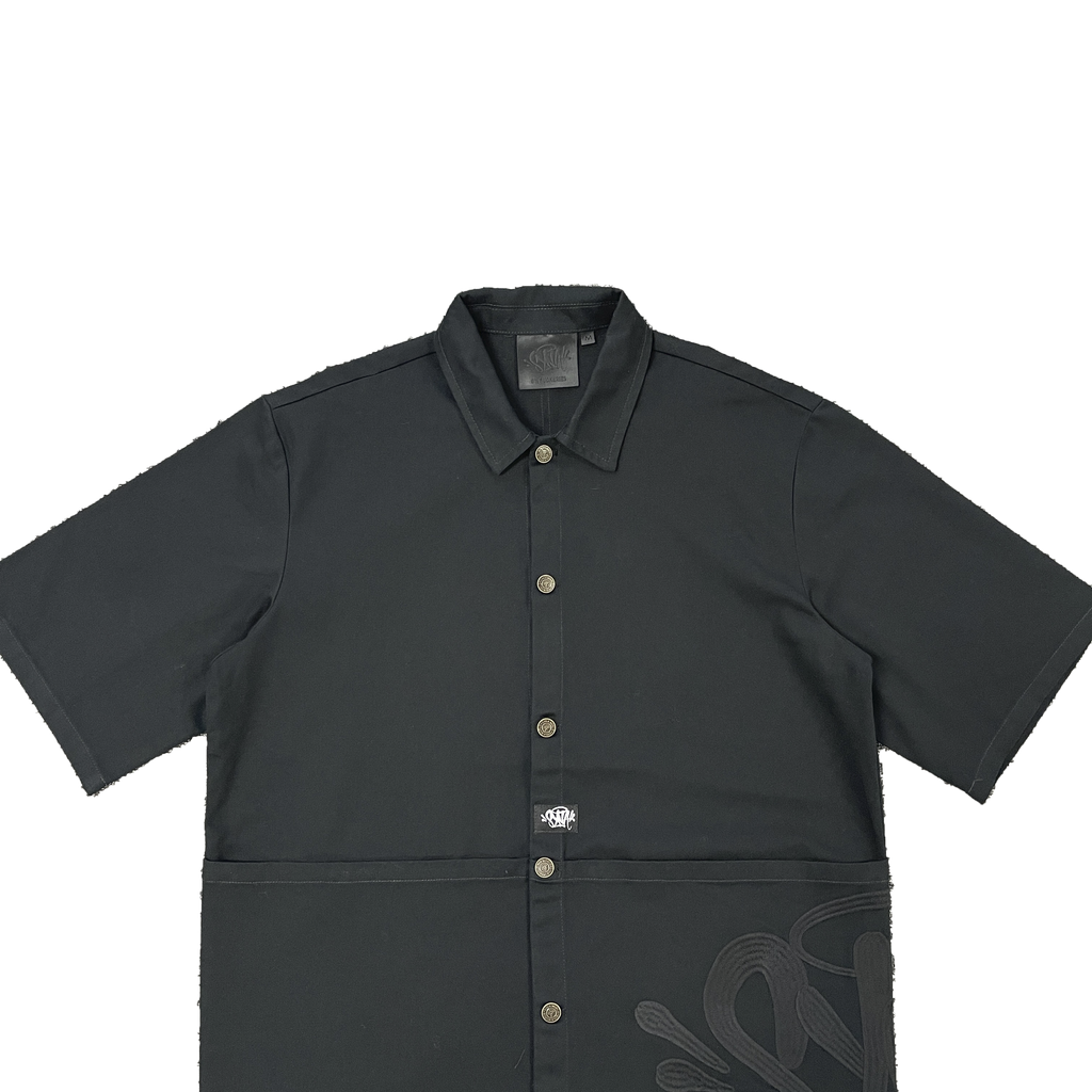 SYNA WORKWEAR SHIRT - (BLACK)