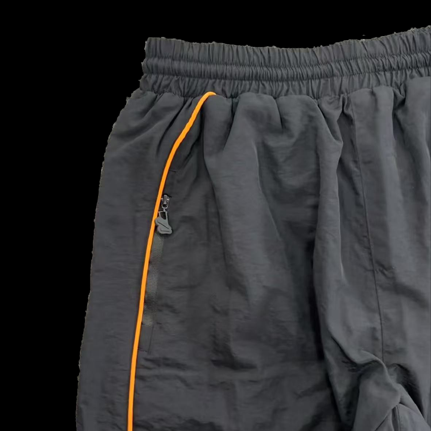 SYNA WORLD SHELL TRACKSUIT (BLACK/ORANGE)