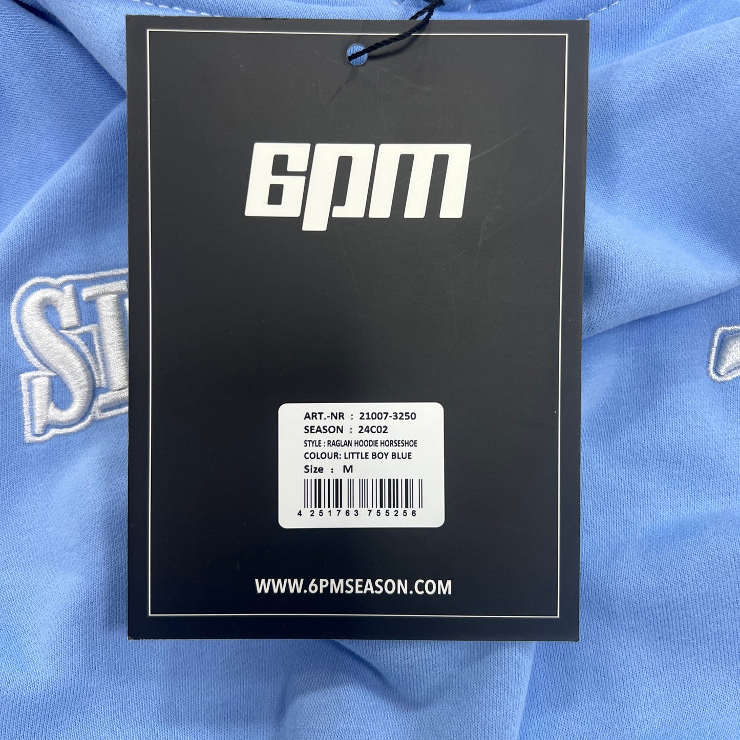 ICON HOODIE 6PM X TRUE RELIGION (SKY BLUE)