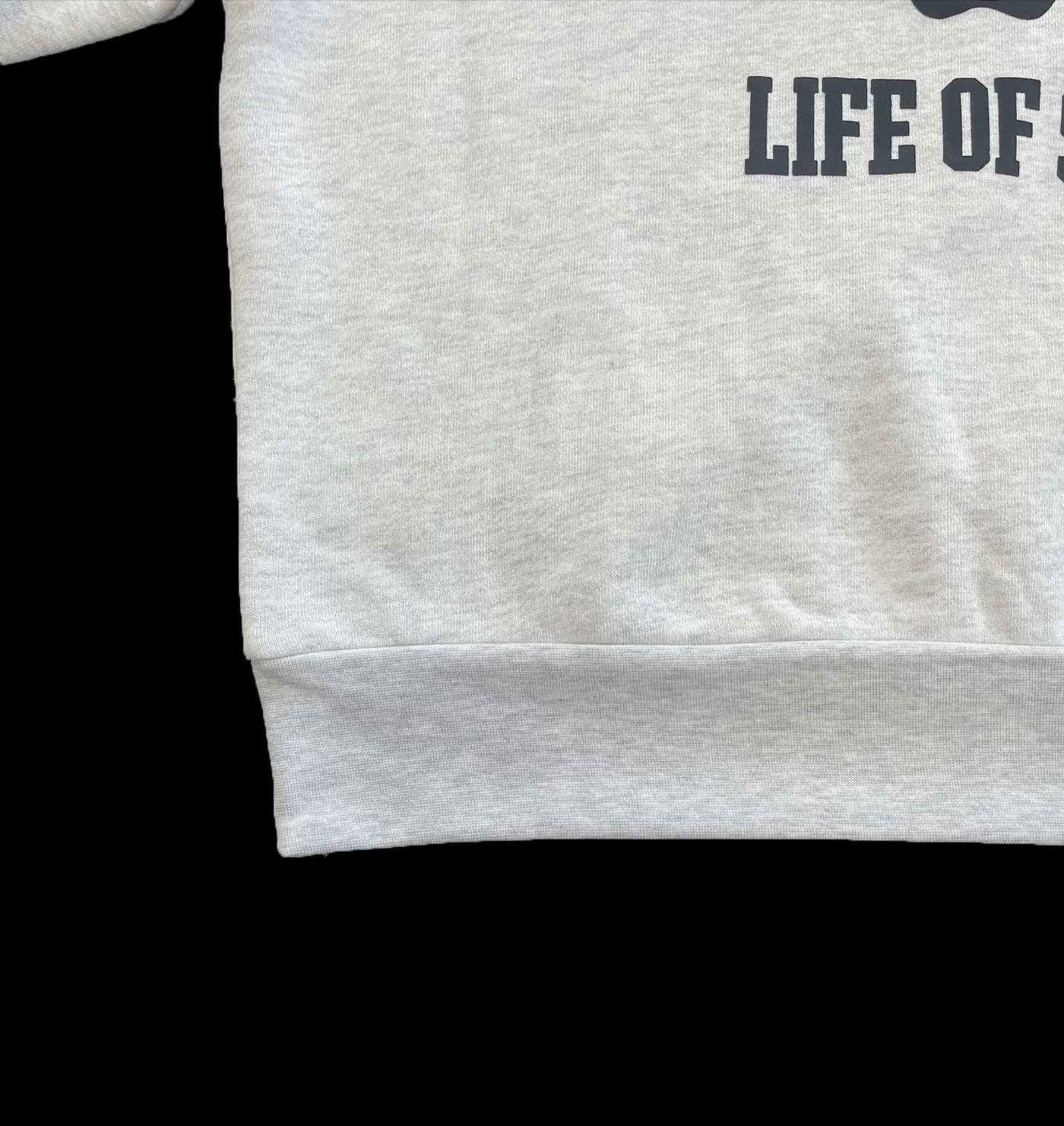 SYNA WORLD COLLEGE CREW SWEATER (GREY)