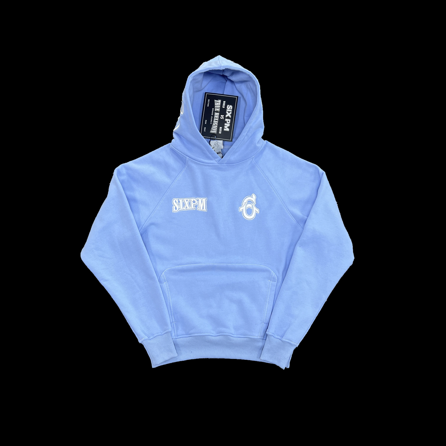 ICON HOODIE 6PM X TRUE RELIGION (SKY BLUE)