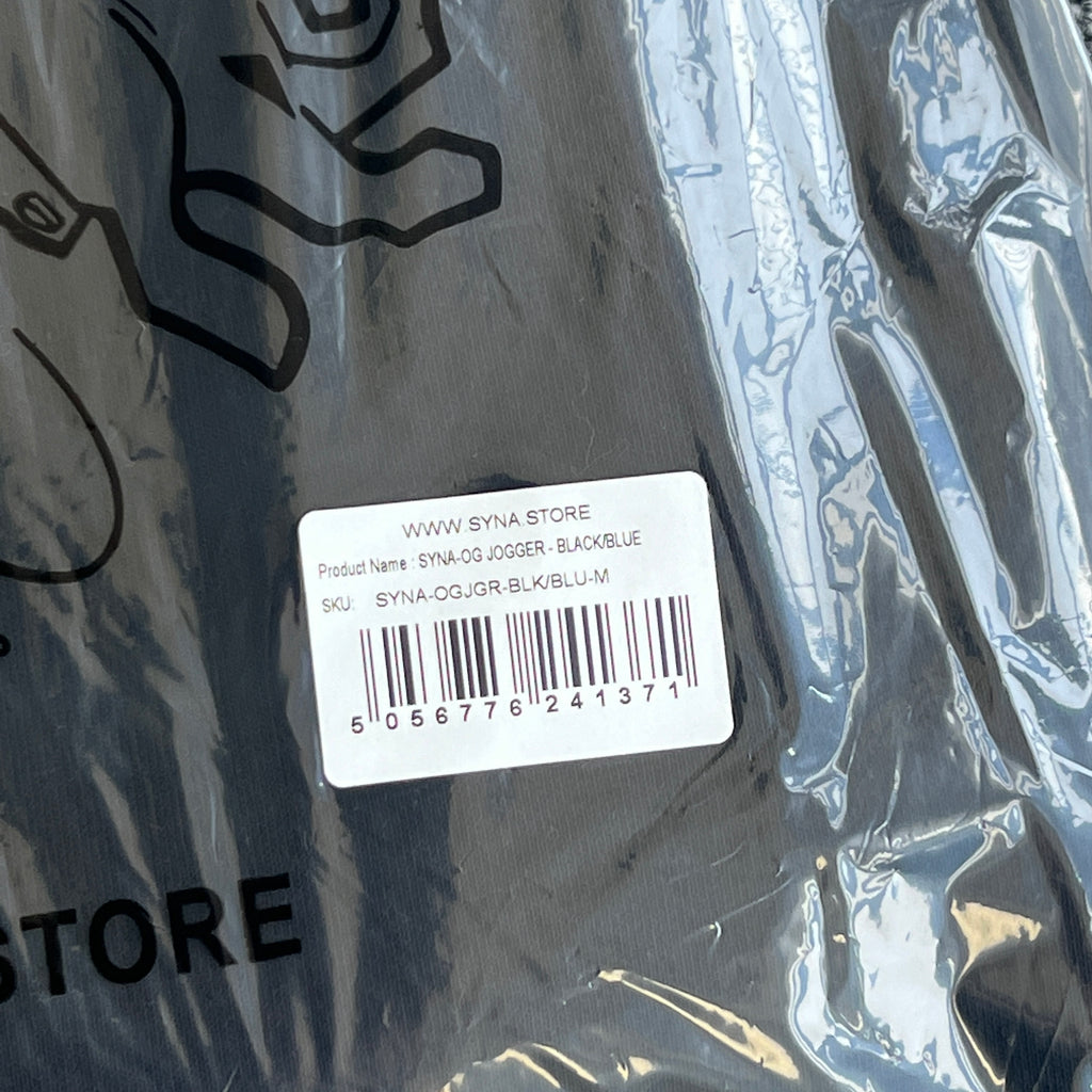 SYNA WORLD OG SYNA TRACKSUIT-(BLACK/BLUE)