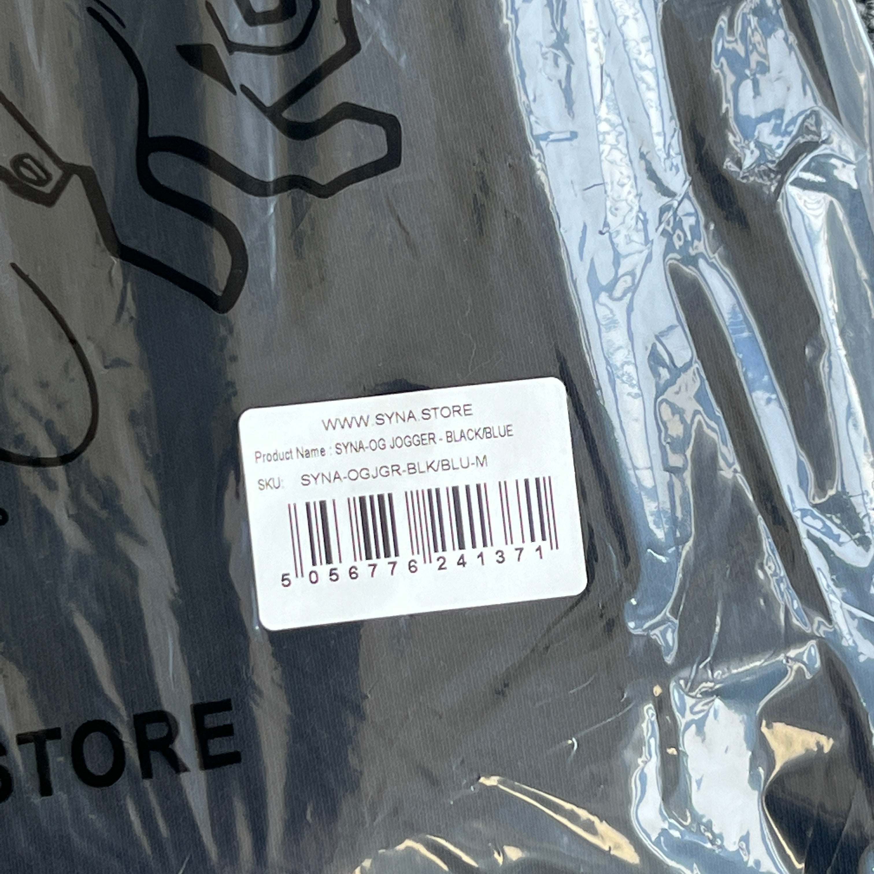 SYNA WORLD OG SYNA TRACKSUIT-(BLACK/BLUE)