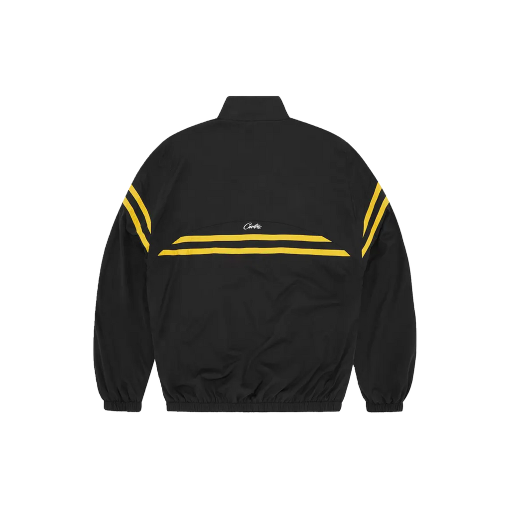 CORTEIZ STRIPED LITEWORK JACKET (BLACK/YELLOW)