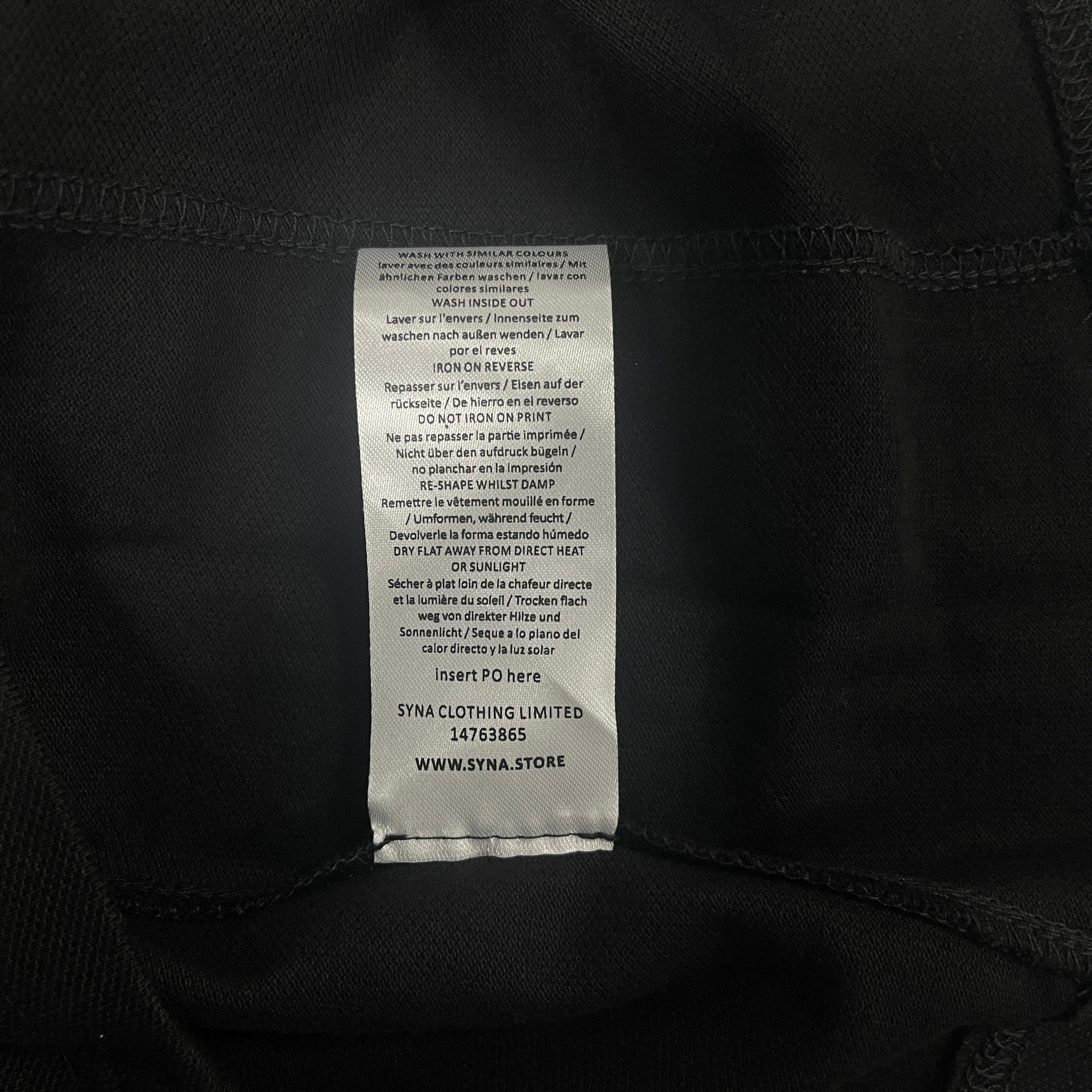 SYNA WORLD SKI OF SYNA POLO (BLACK)