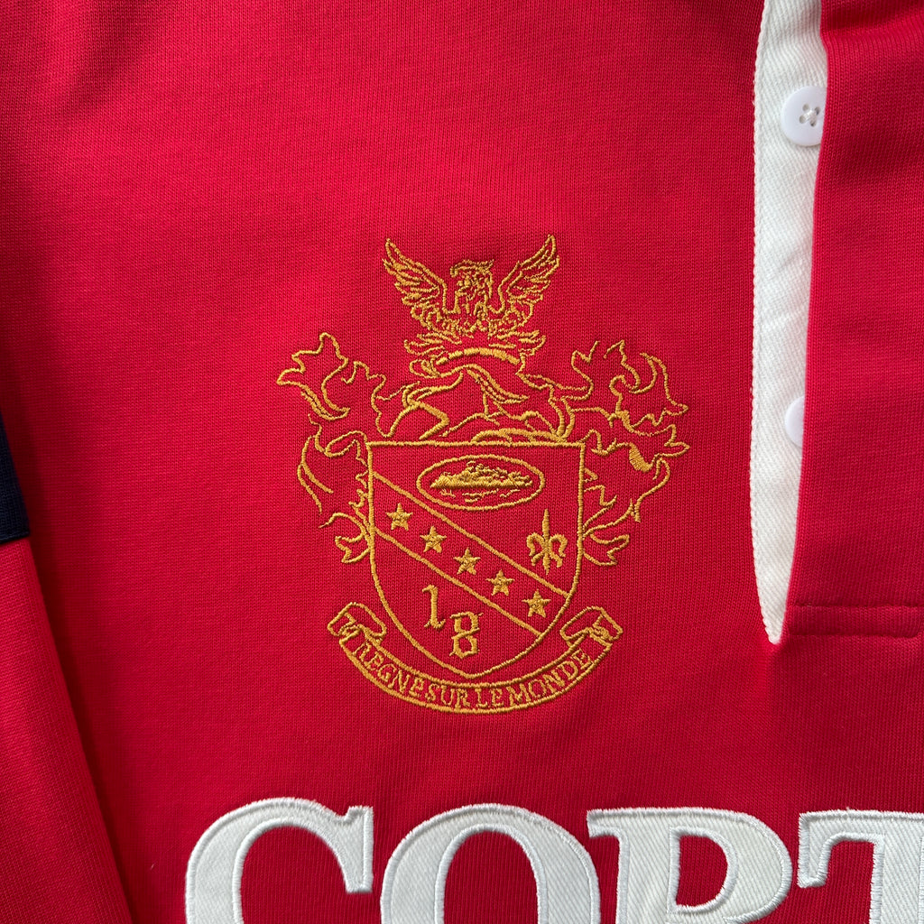 CORTEIZ PANELED RUGBY (RED)