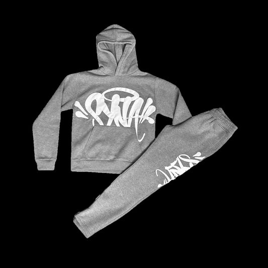 SYNA WORLD TEAM SYNA TRACKSUIT (GREY/WHITE)
