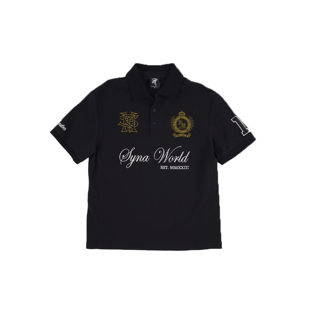 SYNA WORLD SKI OF SYNA POLO (BLACK)